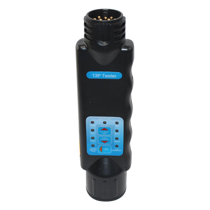 13P Tester voor aansluiting stekkerdoos 12V - Proshen  